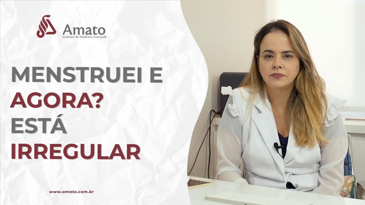 Menstruei e Agora? Está Irregular